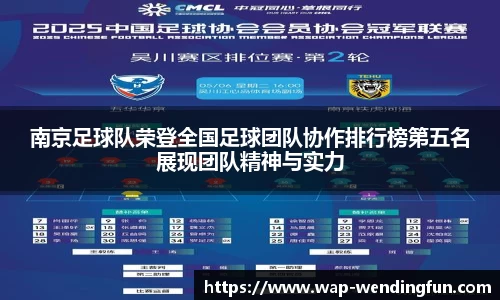 南京足球队荣登全国足球团队协作排行榜第五名展现团队精神与实力