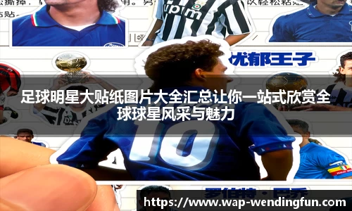 足球明星大贴纸图片大全汇总让你一站式欣赏全球球星风采与魅力